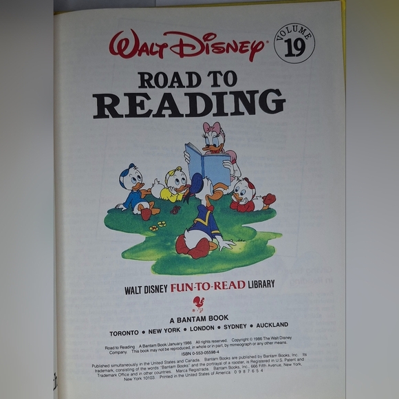 Walt Disney's Road to Reading by Disney Staff (Hardcover) - Picture 4 of 5